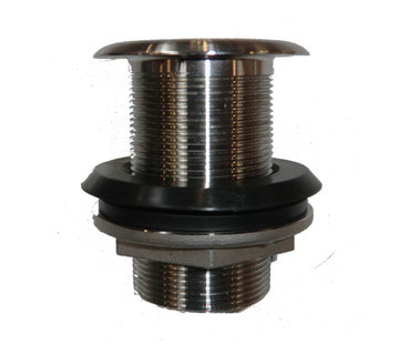 Navico Stainless steel transducer huiddoorvoer