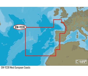 C-Map EW-Y228 West Europese kust