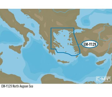 C-Map Egeïsche Zee, noord