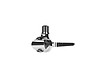 Heavy duty marine antenna railingsteun