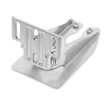 Robuuste spiegelmontage met spatscherm