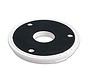 Antenna flush mount white surface base for compatible marine antennas