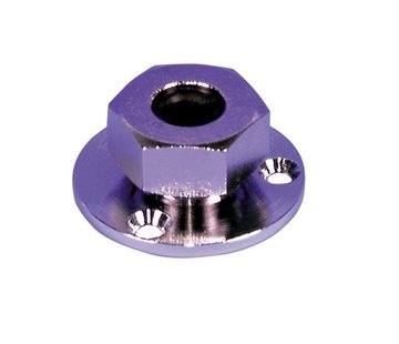 Draaddoorvoering messing verchroomd  - 9 - 12mm