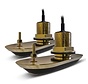 RV212 RealVision 3D bronzen thru-hull tranducers