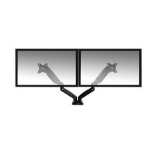 Monitor bureausteun tot 27 inch, 2 schermen met gasveer