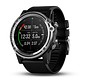 Descent Mk1 zilver-saffier mit zwarte band