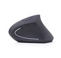 ergonomische kabellose vertikale Maus 6 Tasten 800–1600 DPI schwarz