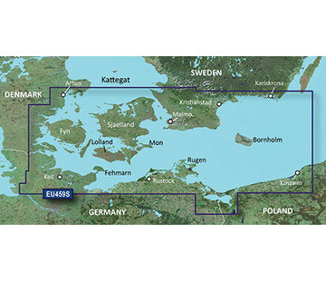 Garmin VEU459S BlueChart g3 Vision Arhus-Kiel-Koszalin