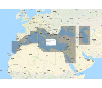 FURUNO NAVnet Noord Marokko en Middellandse Zee