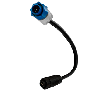 Lowrance 7-PIN blauwe XDCR naar 9-PIN zwarte adapter