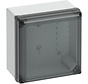 outdoor box 300 x 300 x 180 mm - mit transparante deksel