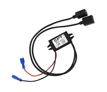 rebelcell dubbele USB Adapter kabel