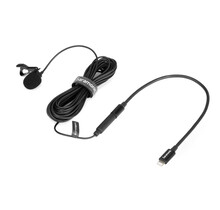 LavMicro U3B dasspeld microfoon met 6 mtr kabel, USB-C