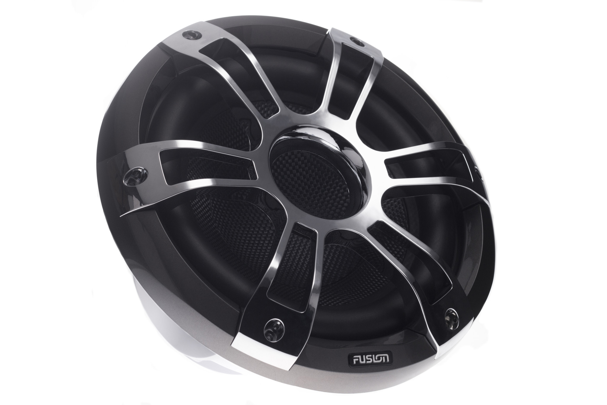 Fusion SGSL101SPC 10 inch Subwoofer LED Signature Sport Chrome and G
