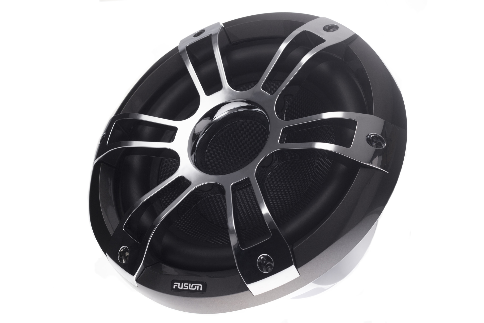 Fusion SGSL101SPC 10 inch Subwoofer LED Signature Sport Chrome and G