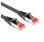 CAT6A Ultra Flex U/FTP Netzwerkkabel mit PVC-Mantel in verschiedenen Längen