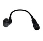 Right angle adapter cable for Axiom RV transducer