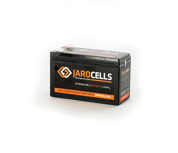 Jarocells 12V9Ah accu voor dieptemeters en voerboten