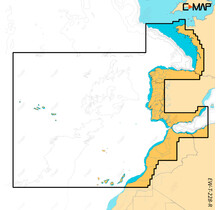 West Europa voor de Simrad NSX