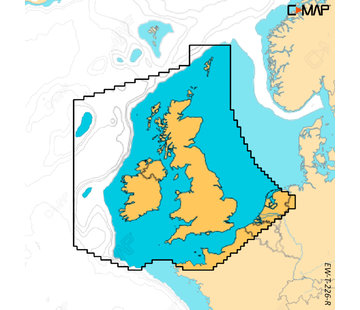 C-Map Reveal X UK en Ireland voor de Simrad NSX