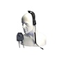CXR5/DT9 bone conductive skull microphone with PTT