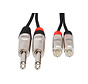 HPR-000X2 Dual REAN 1/4 in TS to RCA