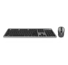Draadloze set met toetsenbord en muis, USB-C/USB-A ontvanger (Qwerty/US layout)