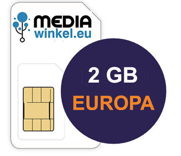 Mediawinkel Prepaid 2 GB EU