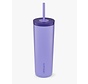 Go Series Tumbler 500ml Wasserflasche mit Filter - Distel Violett