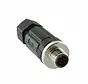 M12 A-codierter 5-poliger selbst installierbarer Stecker für NMEA2000 Verkabelung
