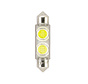 LED buislamp 12V 0,98W 38/42 mm warm white