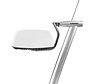 LMB-A1 / LMB-F1 self-levelling radar mount for sailboat backstay installation