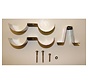 Pipe Support Hardware mounting kit for FF heater exhaust extensions