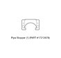 Pipe Stopper bevestigingsstopper voor FF-V30 en FF-V30T