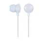 Stereo oortelefoon in-ears "Witte Smarties"
