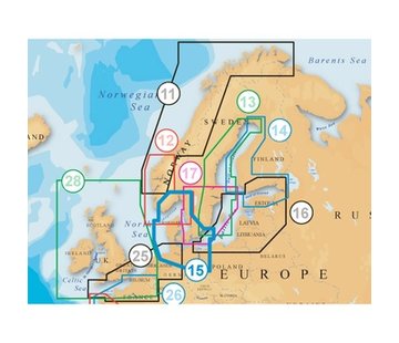 Navionics Oslo tot Denmarken