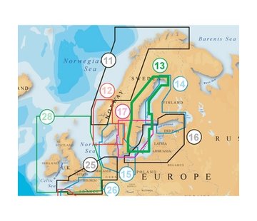 Navionics Zweden Oost
