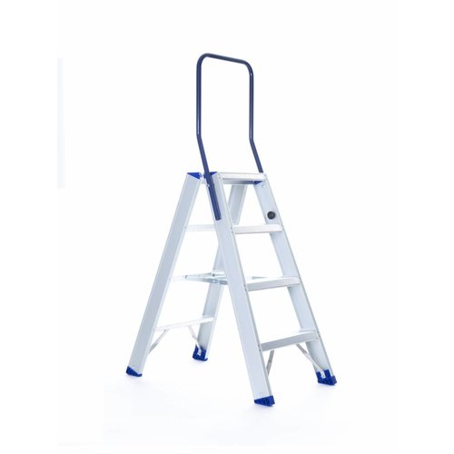 Eurostairs Eurostairs Dubbele trap professioneel 2x4 Eurostairs Eurostairs Dubbele trap professioneel 2x4