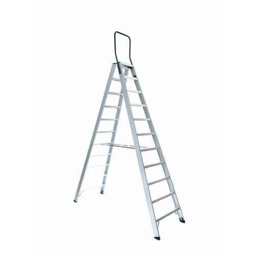 Eurostairs Eurostairs Dubbele trap professioneel 2x11 Eurostairs Eurostairs Dubbele trap professioneel 2x11