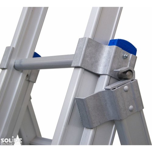 Solide Ladder Type DB driedelig uitgebogen 3x10 sporten