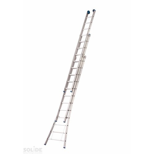 Solide Ladder Type DB driedelig uitgebogen 3x12 sporten