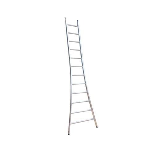 Eurostairs Eurostairs Ladder enkel uitgebogen 1x20 sporten Eurostairs Eurostairs Ladder enkel uitgebogen 1x20 sporten