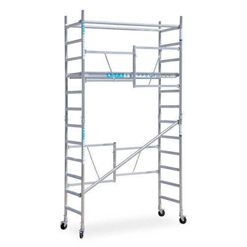 Euroscaffold Combi kamersteiger 75x190x4,7m werkhoogte Euroscaffold Combi kamersteiger 75x190x4,7m werkhoogte