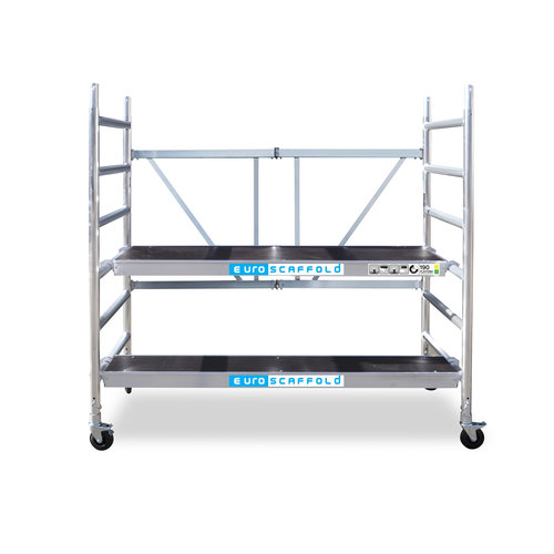 Euroscaffold Kamersteiger 90x190x3m werkhoogte + platform 30 cm Euroscaffold Kamersteiger 90x190x3m werkhoogte + platform 30 cm