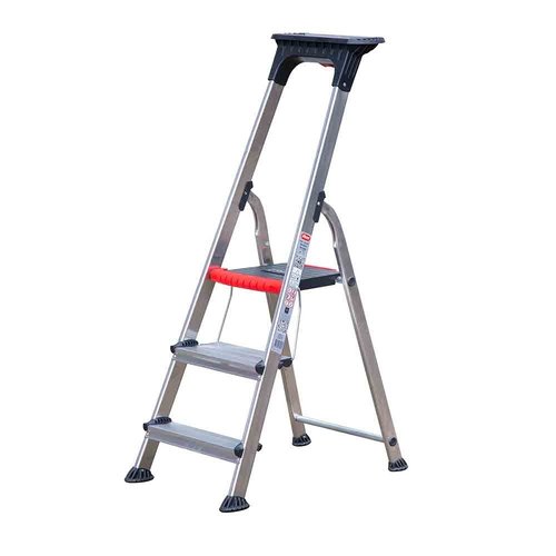 Altrex Double Decker Huishoudtrap 3-treeds Altrex Double Decker Huishoudtrap 3-treeds