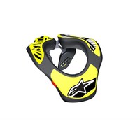 Alpinestars Youth Neck Support - Black/Yellow Fluo