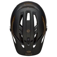 Bell® Fasthouse Sixer MTB Helmet - Matte/Gloss Black/Gold