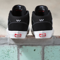 Vans® Skate Half Cab - Black/White