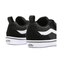 Vans® Toddler Glitter ComfyCush New Skool V - Black/True White