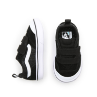 Vans® Toddler Glitter ComfyCush New Skool V - Black/True White